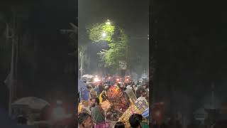 টিএসসিতে ইসকনের বিরুদ্ধে মশাল উন্মোচন।