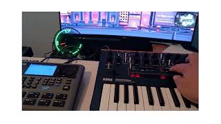 Bad  90s Action Movie Techno - Korg Monologue vs Alesis SR-18