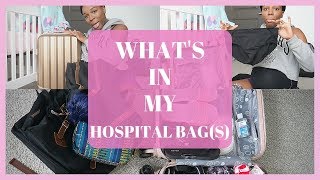 What's in my hospital bag(s) for LABOR/DELIVERY & POSTPARTUM?