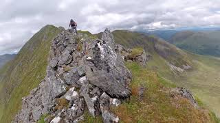 a' Chralaig and Mullach Fraoch Choire from Cluanie on 04/07/2021