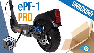 ePF-1 PRO E-Scooter UNBOXING - NEUER leistungsstarker Elektroroller von ePowerfun.de