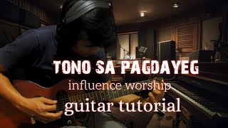 Tono sa Pagdayeg Influence worship guitar tutorial