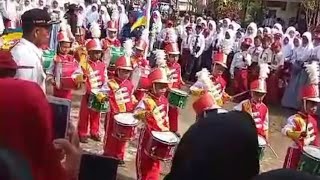 Drum Band TK Karya Utama Kubu Raya pada HUT RI-79 {17 Agustus 2024}