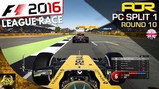 F1 2016 | AOR PC League Race (Split 1): Round 10 - Britain