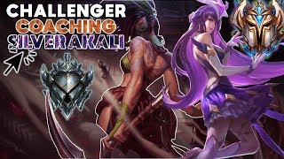 CHALLENGER Coaching Silver AKALI - How To Trade Under Tower and CLIMB w/ ogcaptainreid