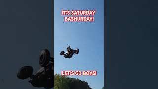 It's SATURDAY BASHURDAY! #m2cracing #rcbasher #rcbashing #arrma #arrmatough #kraton6s #kratonexb