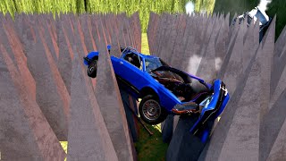 BeamNG.drive Downhill Parcour crashes