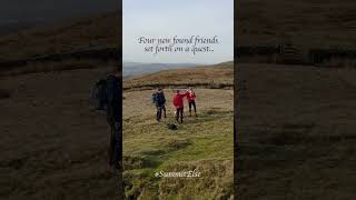 Four new #hiking friends set off on a quest to discover... 🥾🔎 #Lancashire