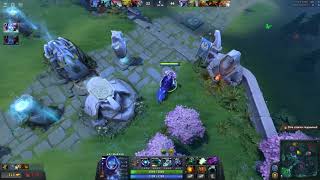 Dota 2 - Arc Warden Bot Practice.