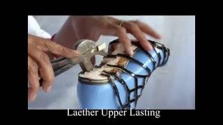 Christian Milano - How To Make Heels - Step 9 - Lasting Of The Upper Tutorial