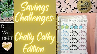 Savings Challenges and cash envelope stuffing: Chatty Cathy edition