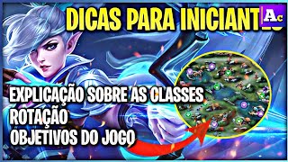 MELHORES DICAS PARA INICIANTES | Mobile Legends: Bang Bang