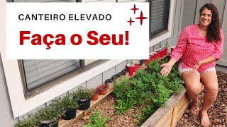 NUNCA MAIS SE ABAIXE PRA PLANTAR! 🌱 Horta Simplificada.