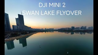 Swan Lake Sunset flight; DJI MINI 2