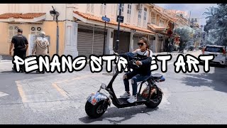 PENANG STREET - RENT SCOOTER - ( INGT JALAN BAPAK DIA PUNYA )