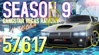 ASPHALT 8 - SEASON 9 - Gangstar Vegas Ramona - 57.617