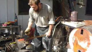 Forging an Elizabethan Ballock knife