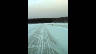 LaCrete ice bridge Jan 2012