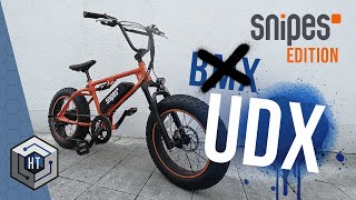 E-Bike im BMX-Style: UDX SNIPES Edition von Urban Drivestyle Test (E-BMX)