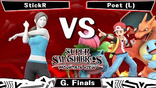 StickR (Wii Fit Trainer, Rosalina) vs Poet (Pokemon Trainer, Wolf) - Grand Finals