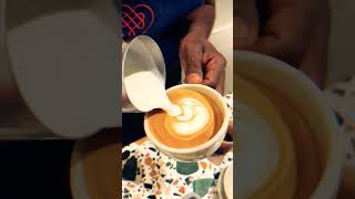 coffee art man | #shorts #coffee #shortvideo