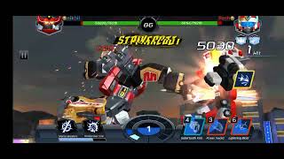 Mighty morphin megazord v s spd delta megazord #powerrangers #mightymorphinpowerranger #gamer #game