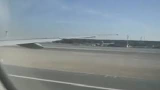 777 takeoff from Doha to Brazil!