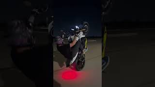 Wheelie Motorbike On ride by SUZUKI