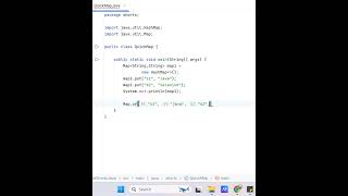 Java | Create Map Quickly Using Map.of() | #javaprogramming #programming