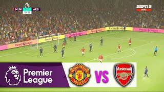 Man United vs Arsenal - Premier League 2021/22 | PES 2021 Realism Mod Prediction