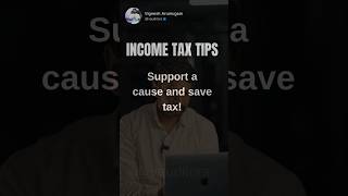 Income tax tips❗️ #incometax #vauditors #taxtips #investment #donation