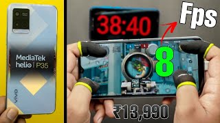 Vivo Y21 PUBG Test ⚡ Heating, Max Graphics, FPS Meter 🥵 MediaTek Helio P35 Gaming Review