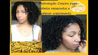 Trate cabelos ressecados e acelere o crescimento! Super Hidratação Caseira com Banana!