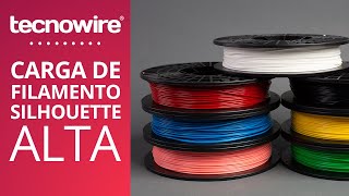 Carga de Filamento PLA en la Impresora 3D Silhouette Alta