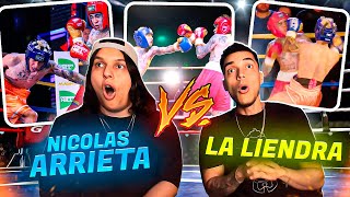 MEJORES MOMENTOS DE PELEA DE LA LIENDRA VS NICOLAS ARRIETA *Reacción en Vivo* - TATTO VLOGS