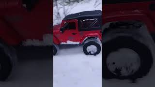 RC crawling on snow #shorts