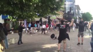 Hooligan riot - England & Wales vs. Russia - Fight in Lille (Euro 2016)