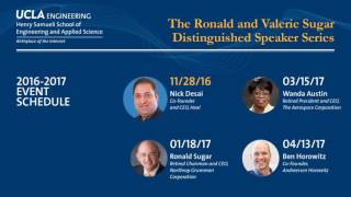 The Ronald and Valerie Sugar Distinguished Speaker Series Featuring Nick Desai Live Stream