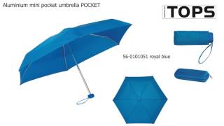 Aluminium mini pocket umbrella POCKET