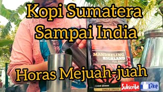 Vlog Minum Kopi Indonesia di India