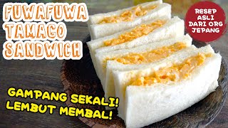 Resep TAMAGO SANDO, Cara Membuat Sandwich Telur Lembut Ala Jepang