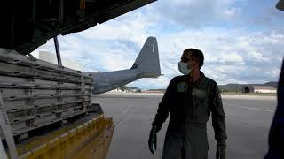 U.S. Air Force Humanitarian Aid to Tunisia | COVID-19 Relief Effort from Ramstein Air Base