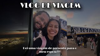 Vlog de viagem 🛫| DEI UMA VIAGEM DE ANIVERSÁRIO PRO MEU ESPOSO!!!