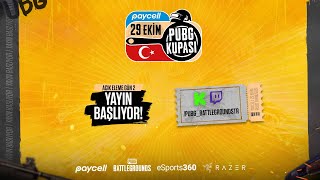 [TR] PAYCELL 29 Ekim PUBG Kupası // Açık Eleme - Gün 2