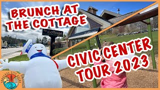 Brunch at The Cottage | Tour of The Civic Center Traverse City | Family Maker’s Fest 2023