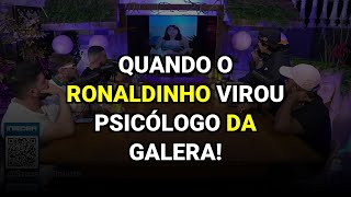 Quando o Ronaldinho virou psicólogo da galera!