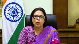 MoS Ms. Meenakshi Lekhi's Message on the occasion of Hindi Divas