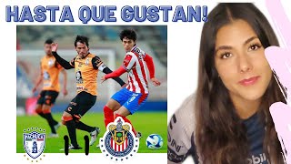 PACHUCA CASI LE GANA A CHIVAS | TUZOS 1-1 CHIVAS | REACCIONES