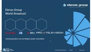 Webinar - Itelco MEX II   IEC 100   IEC 200   ALPAN Low Power  Integrated TV Transmitters