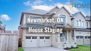 Newmarket 4 Bedroom House Staging | Before vs. After | 2500-3000 Sqft | iHome Staging Inc.